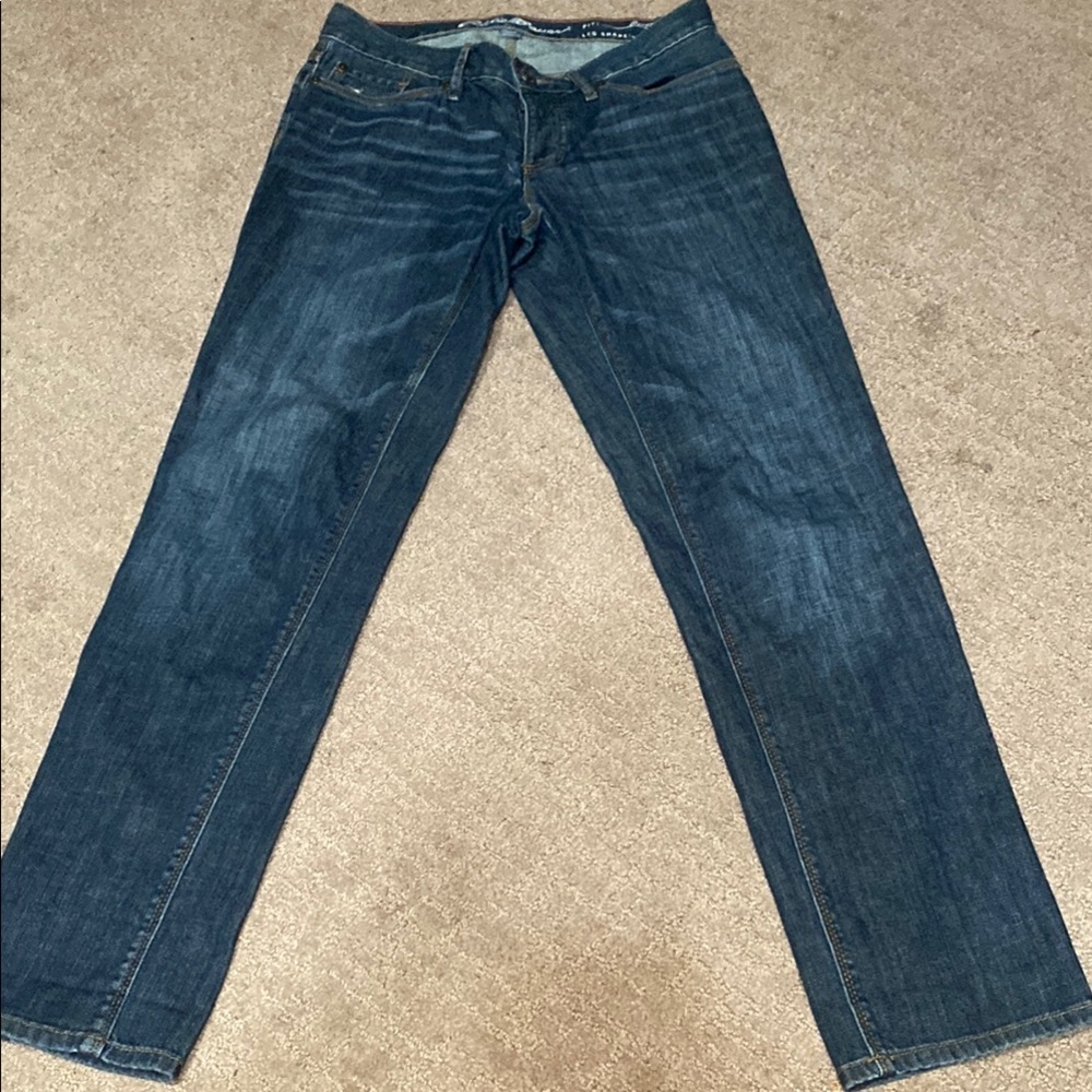 Vintage Eddie Bauer Y2K Straight-Leg Boyfriend Blue Jeans Women’s 0